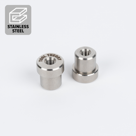 20mm Small Bench Dogs - Stainless Steel (Pair)