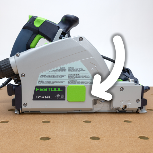Festool TS60 Track Saw Arbor Hole Cover