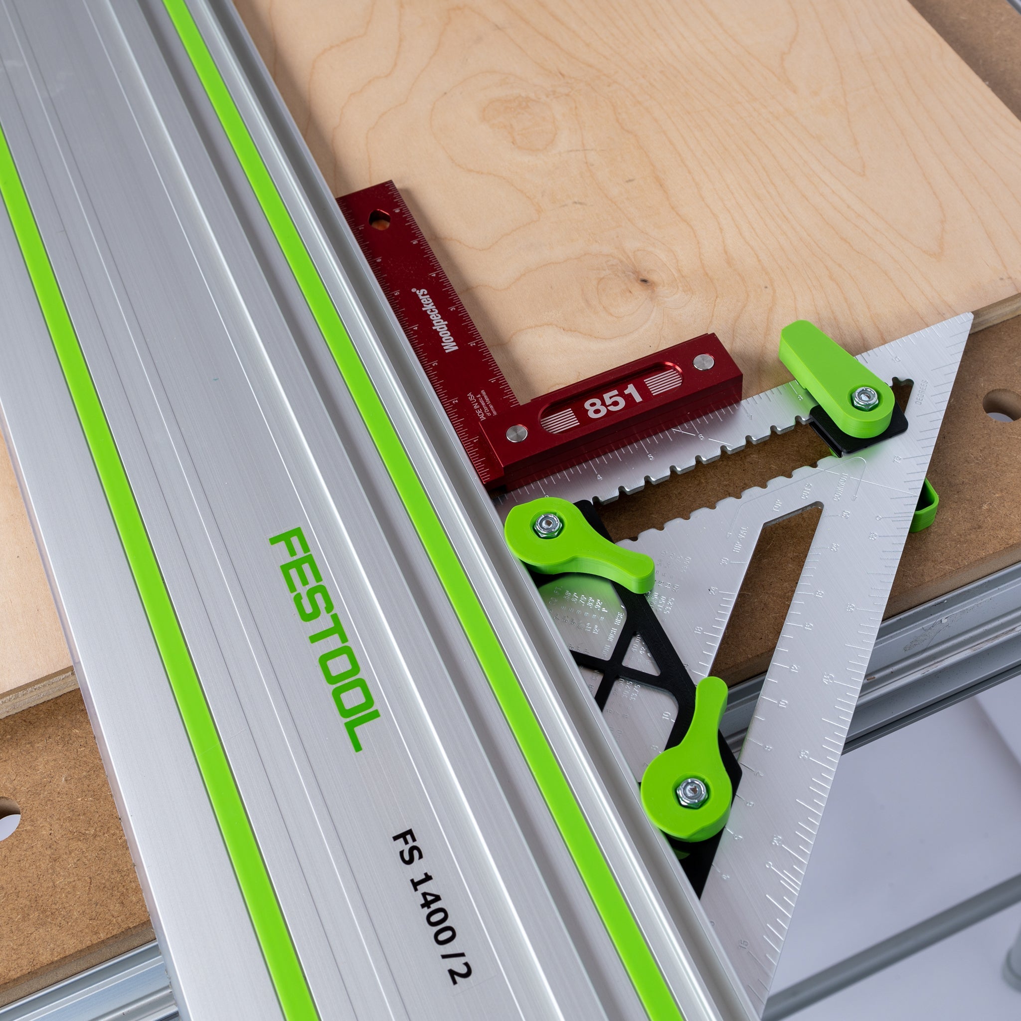 Festool Square Festool Guide Rail Square Adapter - DIY Kit – Tool Theory