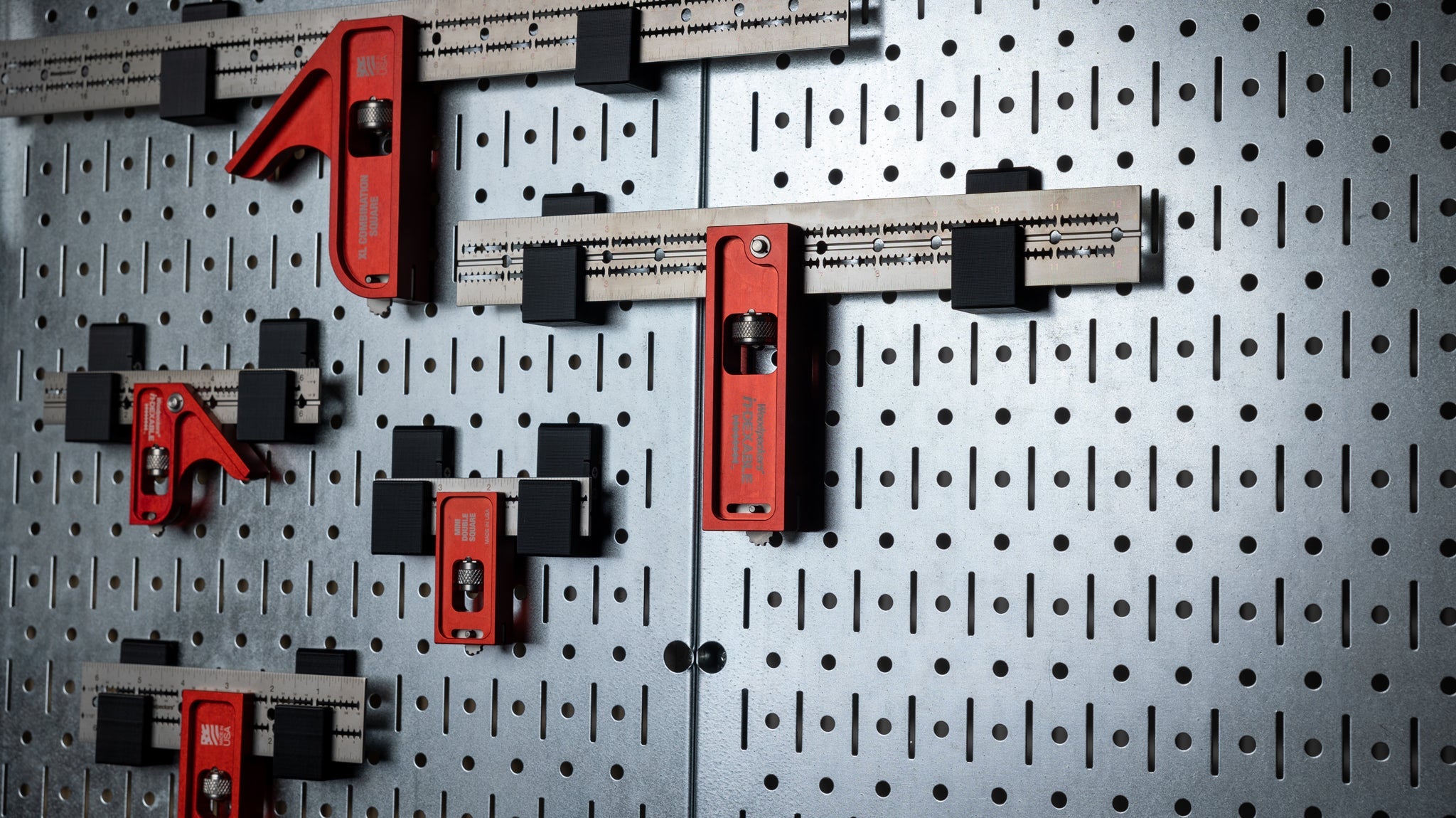 Woodpeckers Wall Control Storage For In-Dexable Squares – Tool Theory