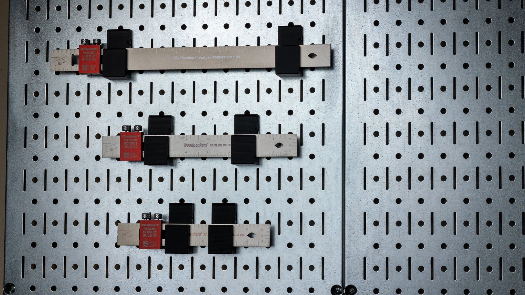 Woodpeckers Wall Control Storage for Stainless Paolini Pocket Rules ...