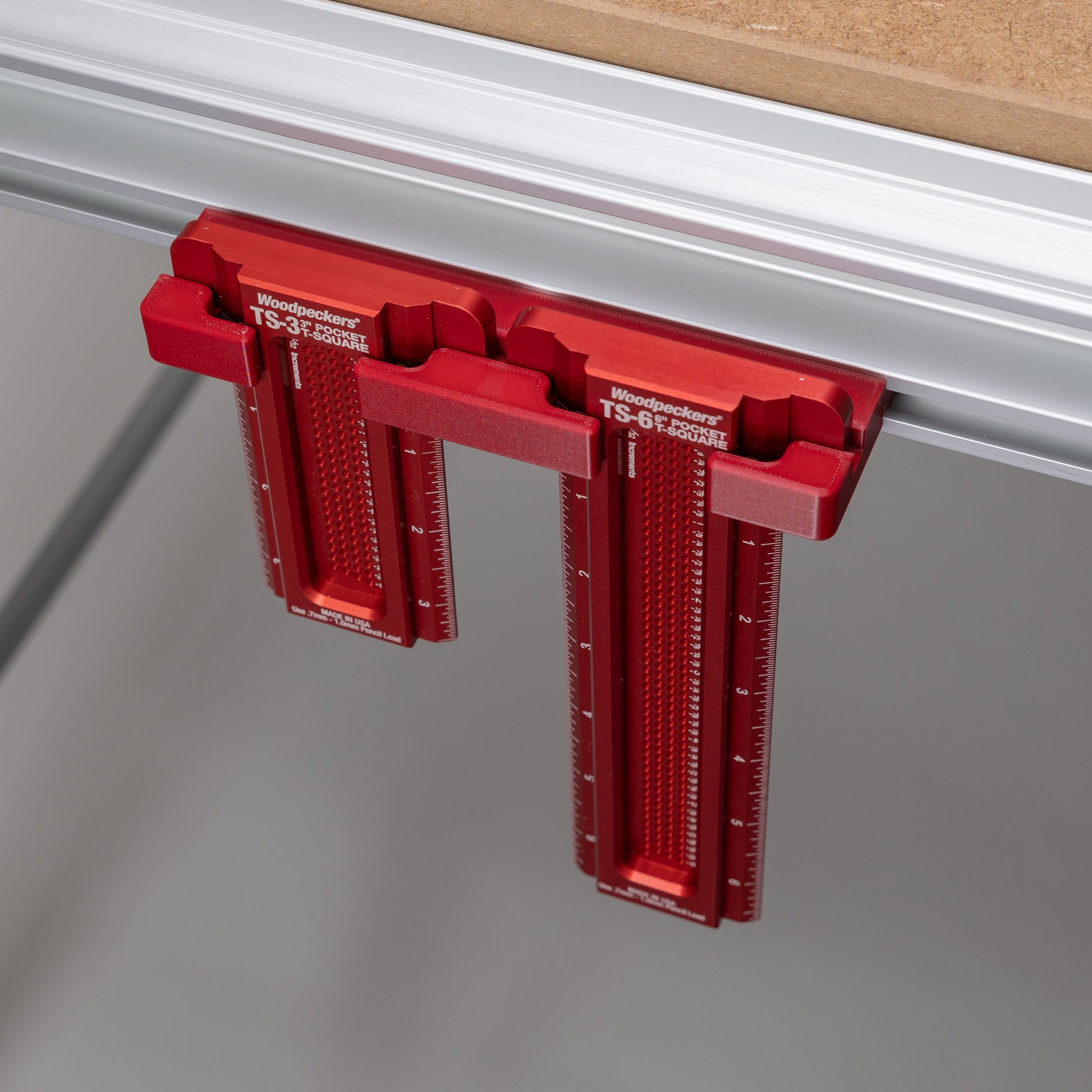 Festool MFT/3 Woodpeckers Storage Rack For Indexable Squares By Tripoint Precision