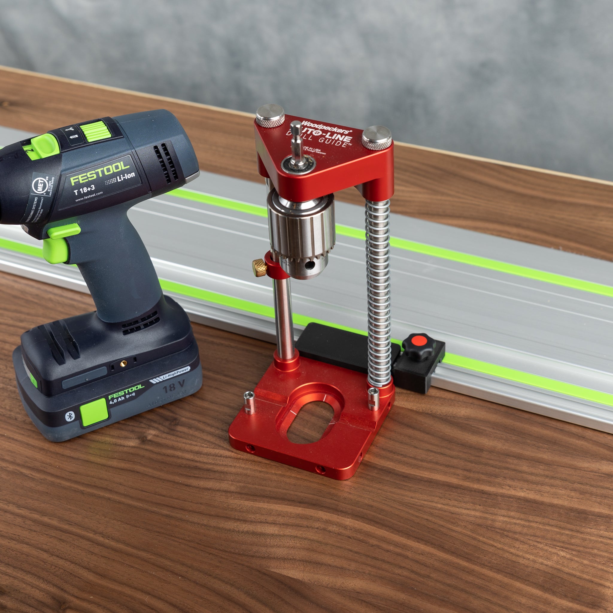 Guide Rail Sled for Woodpeckers Auto-Line Drill Guide – Tool Theory
